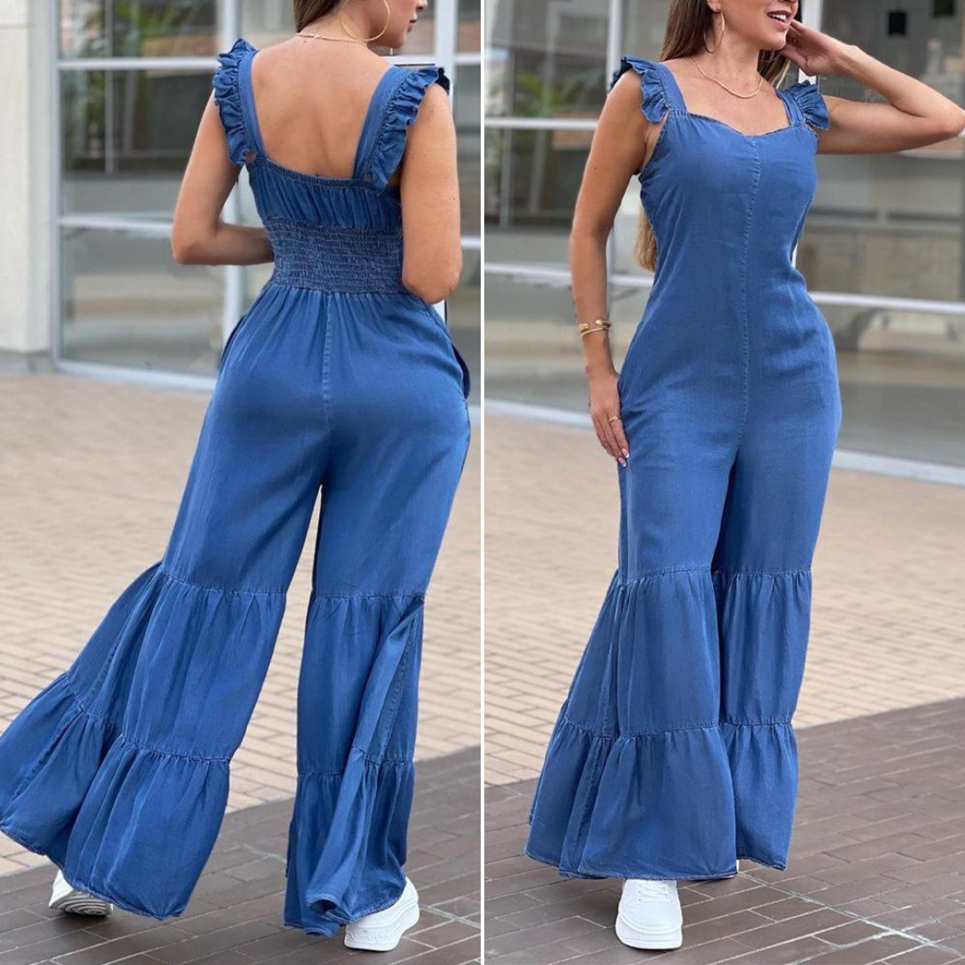 Combinaison col V pour femme Léna I DOUCEAURA