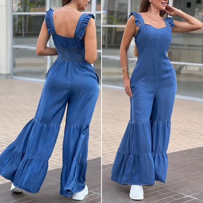 Combinaison col V pour femme Léna I DOUCEAURA