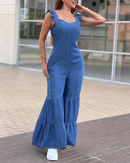 Combinaison col V pour femme Léna I DOUCEAURA
